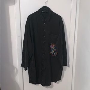 Zara women’s shirt dress